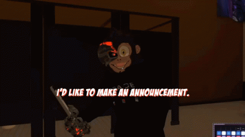 I'd Like To Make An Announcement GIF
