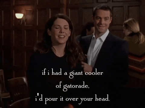 I'd Pour Giant Gatorade Over Your Head GIF