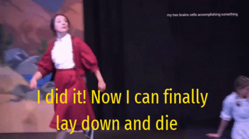 I Did It Stage Play Trail To Oregon GIF