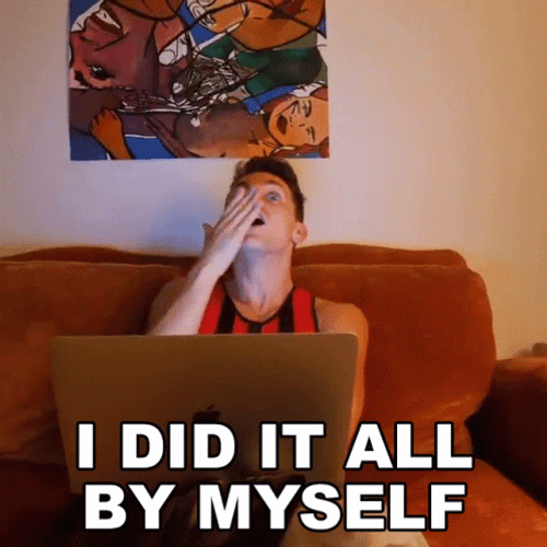 I Did It Damon Dominique Pleased GIF