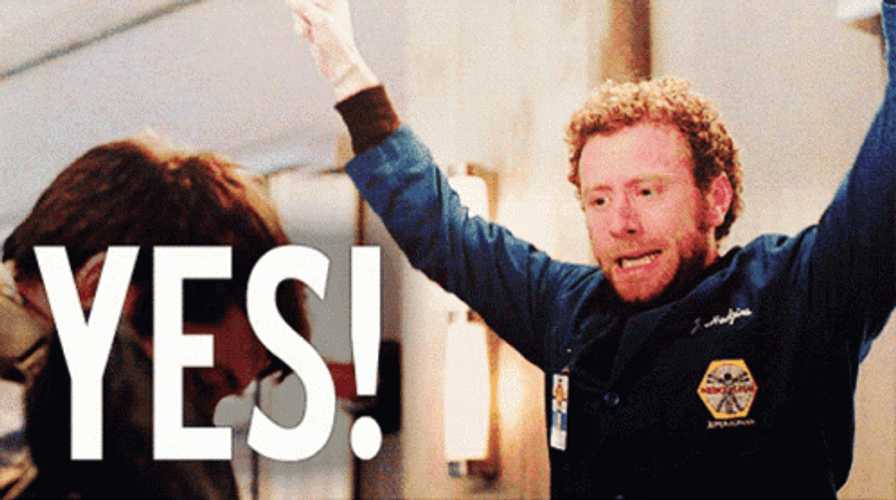 I Did It Jack Hodgins Celebrating Bones GIF