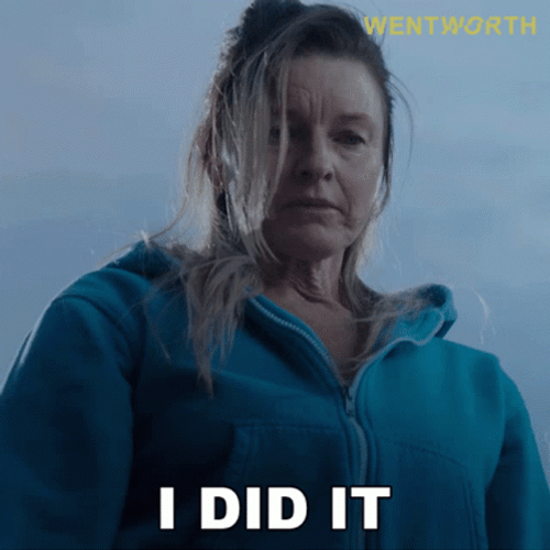 I Did It Lady Guilt Admission Wentworth GIF