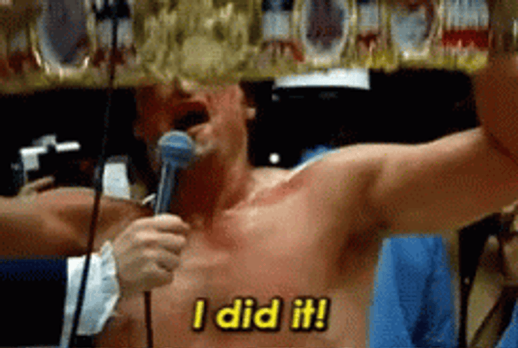 I Did It Sylvester Stallone Rocky GIF