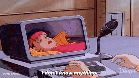 I Didn't Know Anything Gambit GIF