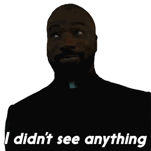 I Didn't See Anything