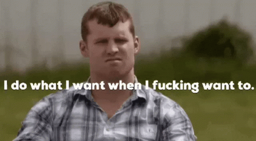 Jared Keeso I Do What I Want GIF