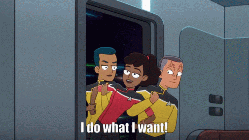 Star Trek I Do What I Want GIF
