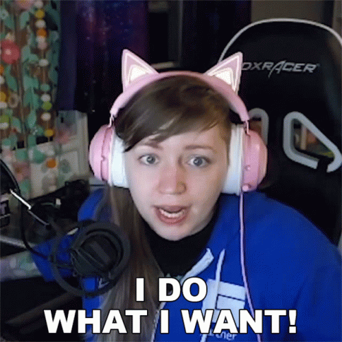 Tradechat I Do What I Want GIF