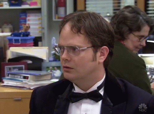 I Don't Believe You Dwight Schrute GIF