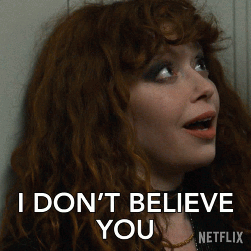 I Don't Believe You Sad Eyes GIF