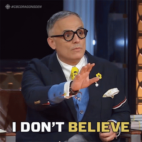 I Don't Believe You Vincenzo Guzzo GIF