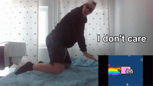 I Don't Care Falexless GIF
