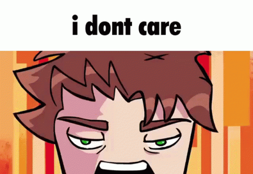 Minecraft I Don't Care GIF