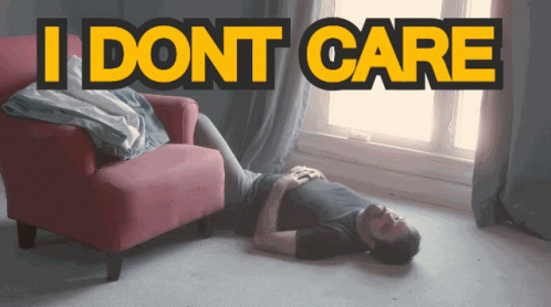 Man Lying On The Floor I Don't Care GIF