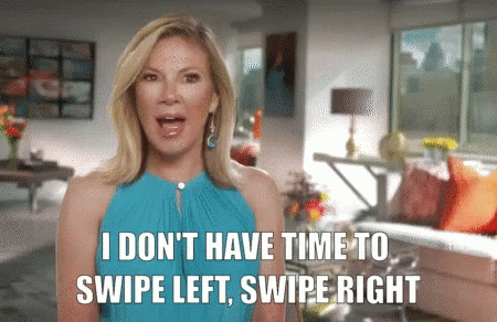 I Don't Have Time Swiper No Swiping GIF