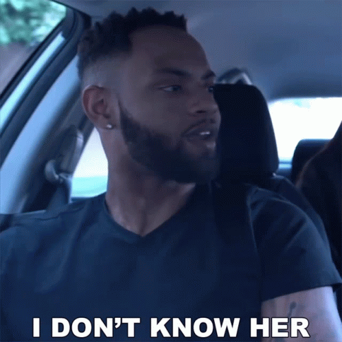 I Don't Know Her Uber Driver Youtuber GIF