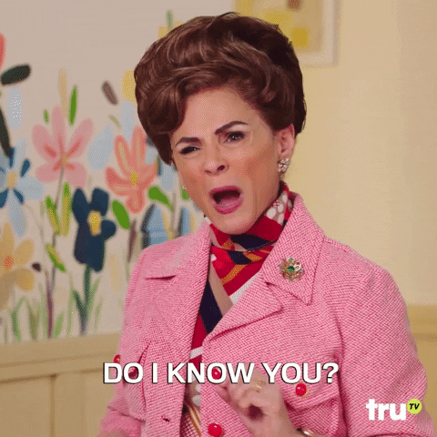 I Don't Know Her Amy Sedaris GIF