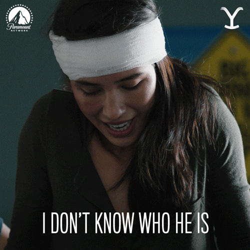 I Don't Know Him And Who He Is GIF