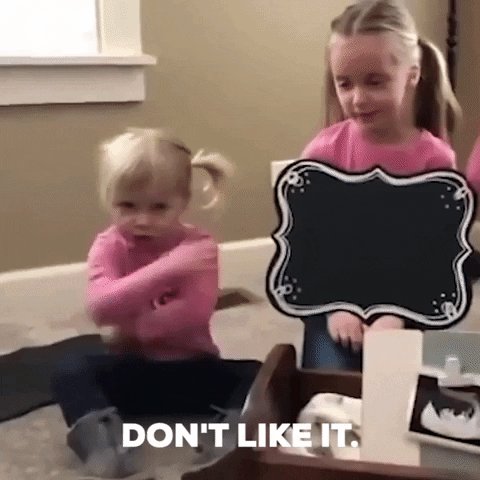I Don't Like Happy Sisters Day GIF