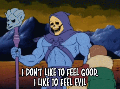 I Don't Want Peace I Want Problems Skeletor GIF