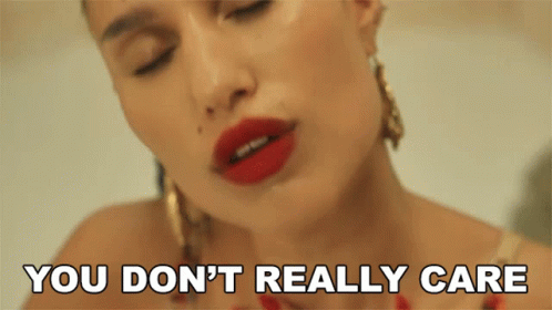 I Don't Want To Be Around Anymore Care GIF