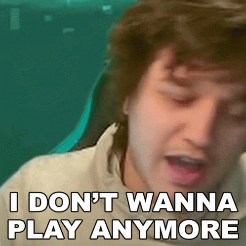 I Don't Want To Be Around Anymore Quit GIF