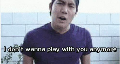 I Don't Want To Be Around Anymore Ugly GIF