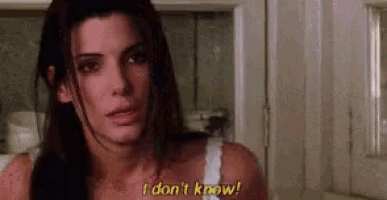 I Dont Know Sandra Bullock Gif GIF