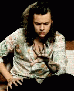 I Dont Know What To Do With My Hands Harry Stiles GIF
