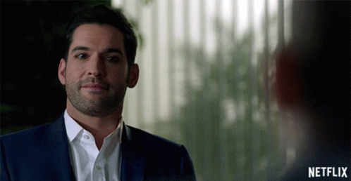 I Dont Know What To Do With My Hands Lucifer Morningstar GIF