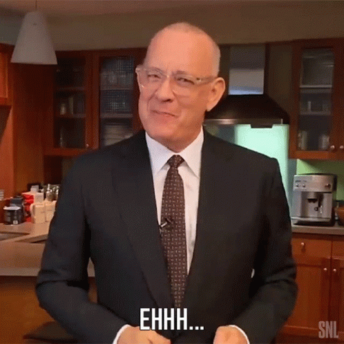 I Dont Know What To Do With My Hands Tom Hanks GIF