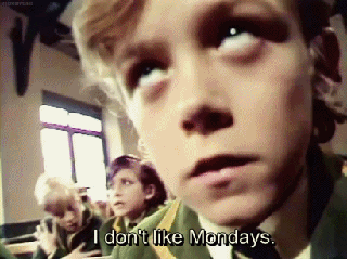 I Dont Like Manic Monday GIF