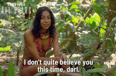 I Dont Quite Believe You Survivor All Stars GIF