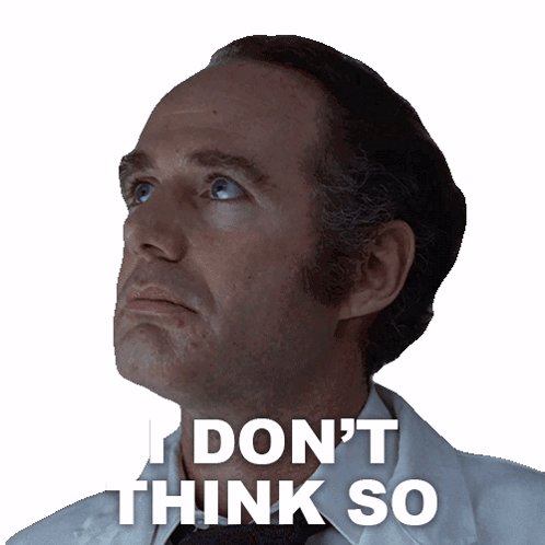 I Dont Think So Barton Heyman GIF