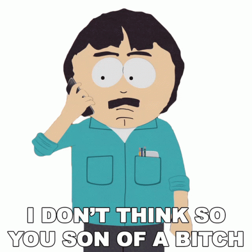 I Dont Think So Randy Marsh GIF