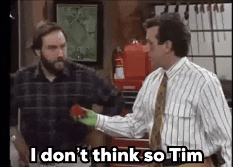 I Dont Think So Tim Allen GIF