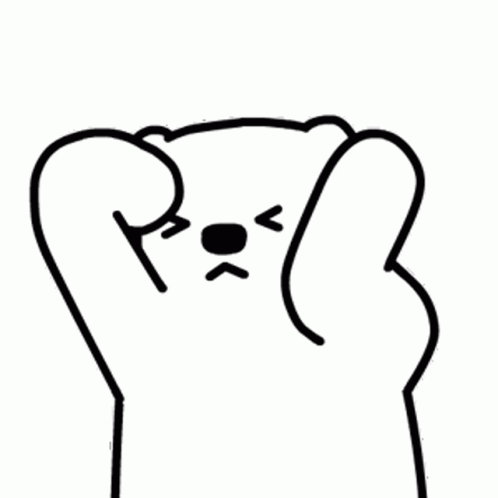 I Dont Want To Polar Bear Wiggle GIF