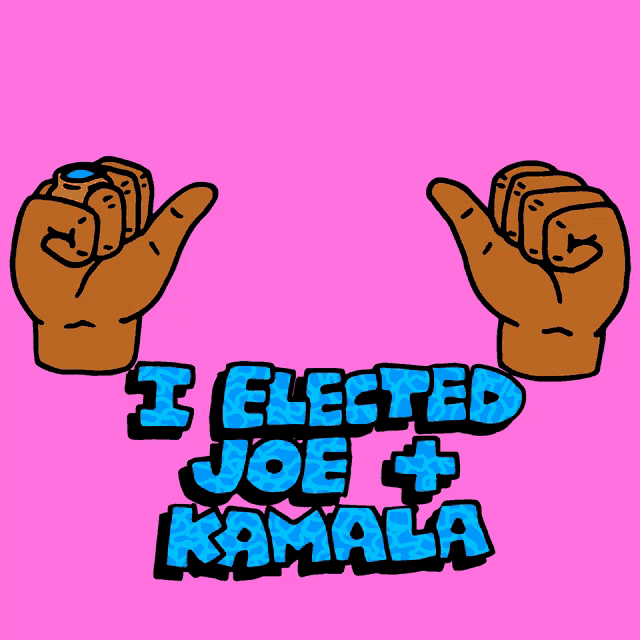 I Elected Joe And Kamala Inauguration Gif GIF