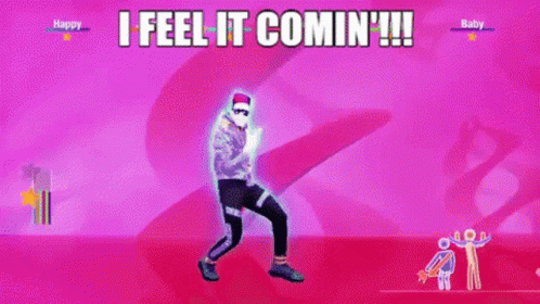 I Feel It Coming Just Dance GIF
