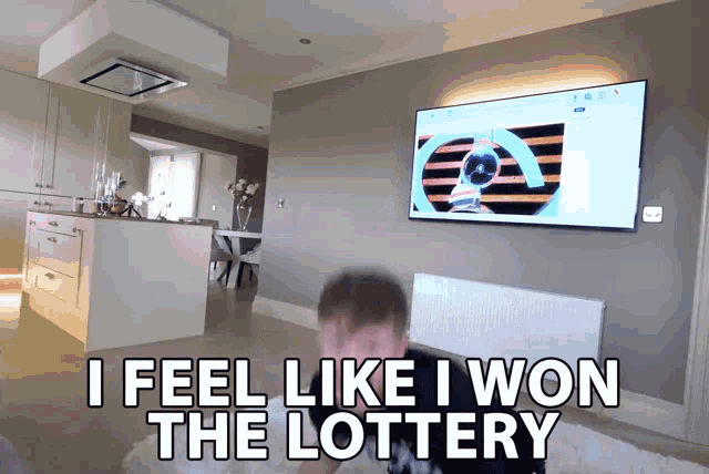 I Feel Like I Won The Lottery Adam Beales Gif GIF