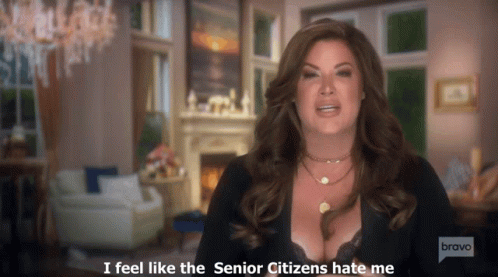 I Feel Like Senior Citizen GIF