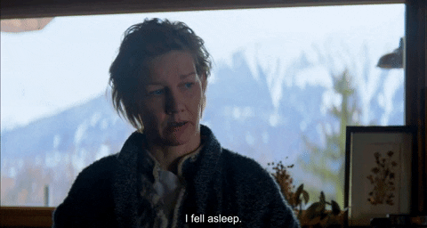 I Fell Asleep Girl GIF
