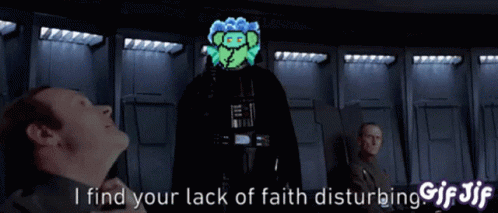 I Find Your Lack Of Faith Disturbing Michael GIF