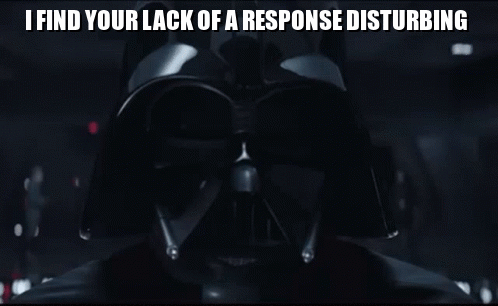 I Find Your Lack Of Faith Disturbing Nigga GIF