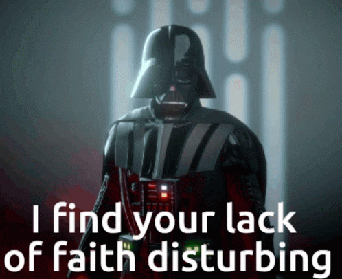 I Find Your Lack Of Lord's Faith Disturbing GIF