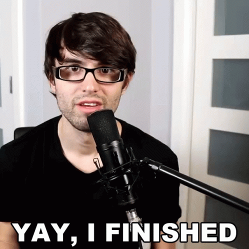I Finished Steve Terreberry Thumbs Up GIF