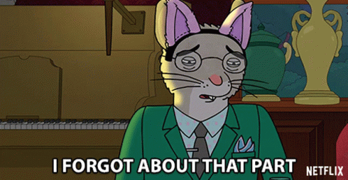 I Forgot About That Part Ralph Stilton GIF