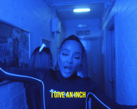 I Give An Inch A Little Bit GIF