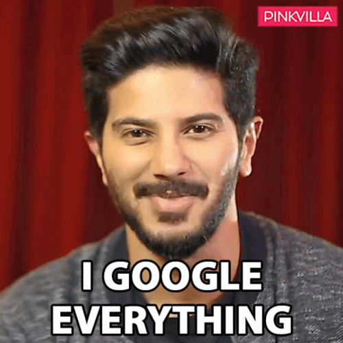I Google Everything Dulquer Salmaan GIF