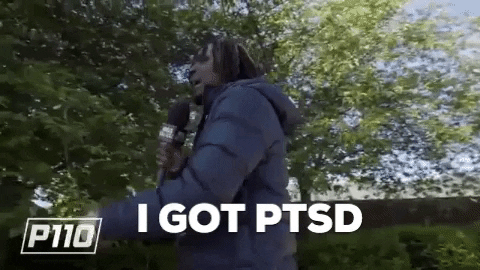 I Got Ptsd Rapper Hood Starvar GIF